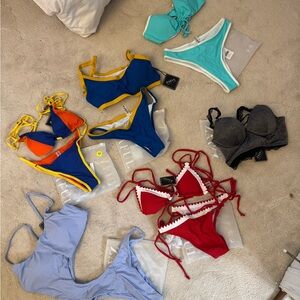 Colorful Zaful Swimwear Collection size M